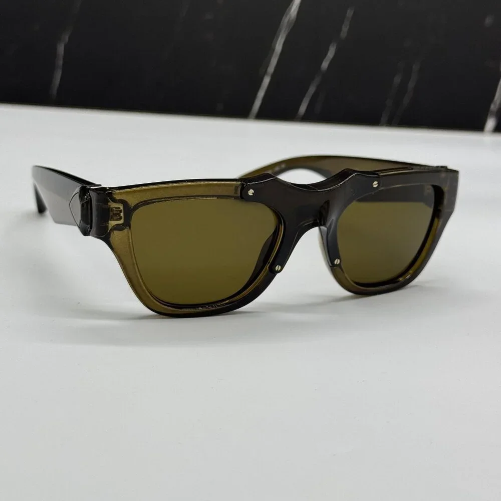 NEW BURBERRY BE4445U 414373 SUNGLASSES BROWN UNISEX BE4445U 4143/73 BURBERRY